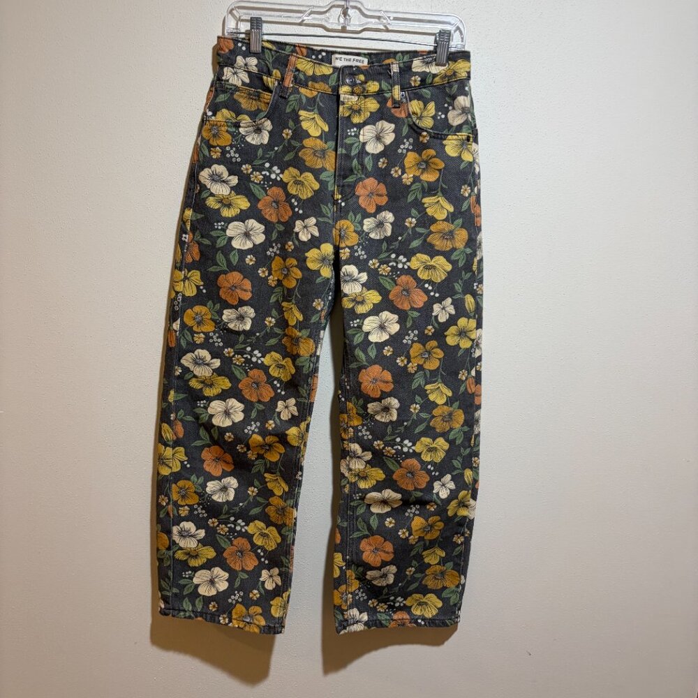 We The Free Deep Trance Barrel Leg Jeans - Picture 3 of 14
